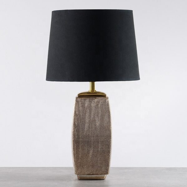 Keramische LED bureaulamp en metalen tafellamp